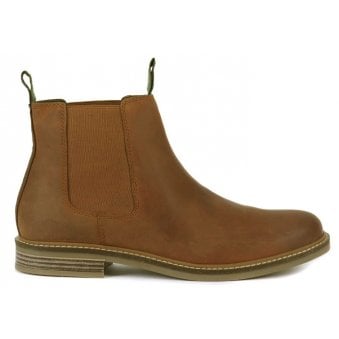 Barbour Men's Tan Farsley Chelsea Boots