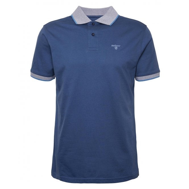 Barbour Heritage Barbour Hertiage Men's Dark Demin Blue Cornsay Polo Shirt