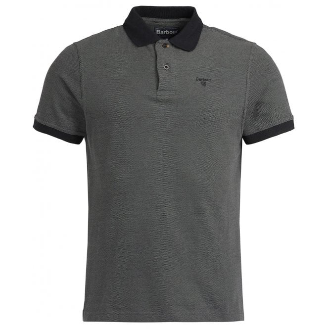 Barbour Heritage Barbour Men's Black Polo Shirt