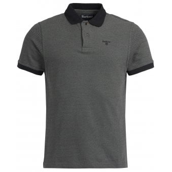 Barbour Men's Black Polo Shirt