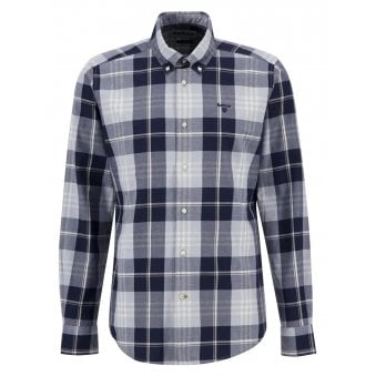 Barbour Men's Blue Check  Edgar Shirt