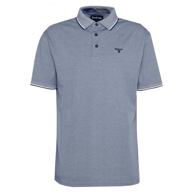 Barbour Heritage Barbour Men's Blue Heydon Tech Polo Shirt