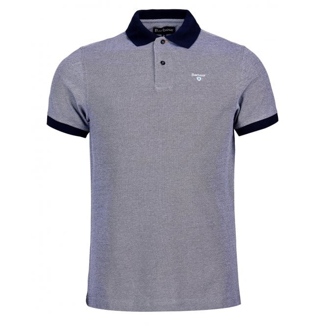 Barbour Heritage Barbour Men's Midnight Blue Heritage Polo Shirt