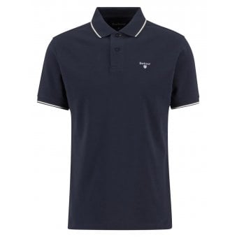 Barbour Men's Navy Fielding Polo Shirt