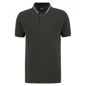 Barbour Men's Sage Bruce Tipped Polo Shirt