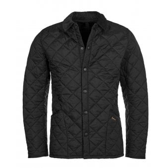 Barbour Heritage Men's Black Liddesdale Quilted Jacket