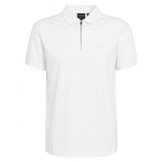 Barbour International Barbour Men's Whisper White Cylinder Polo Shirt