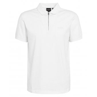  Barbour Men's Whisper White Cylinder Polo Shirt