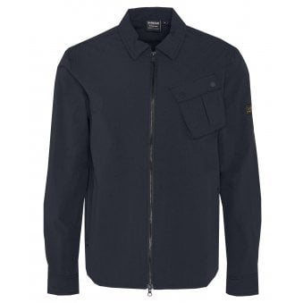 Barbour International Men's Black Flex Overshirt