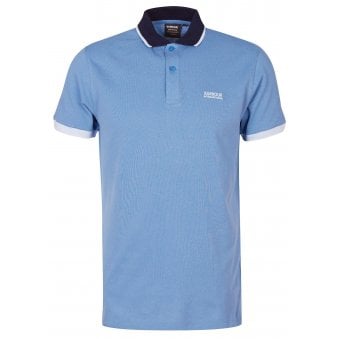 Barbour International Men's Blue Horizon Howall Polo Shirt.
