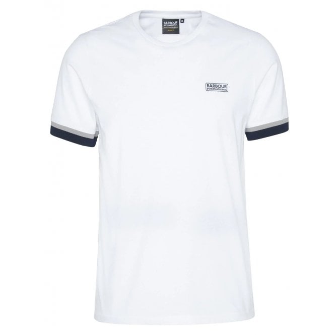 Barbour International Men's Evan White T-shirt
