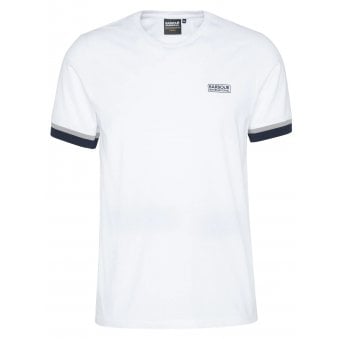 Barbour International Men's Evan White T-shirt