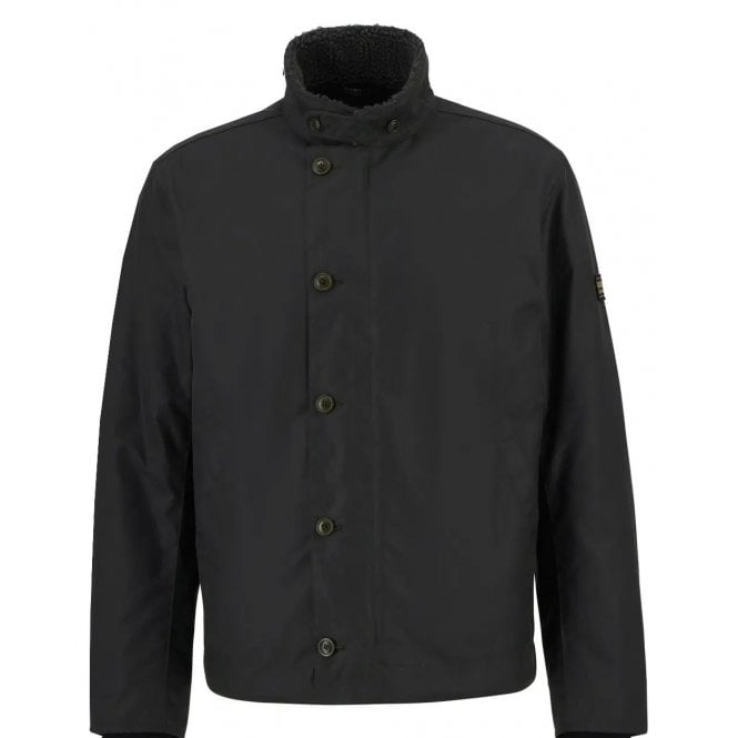 Barbour International Men's Mayburn Black Wax Jacket
