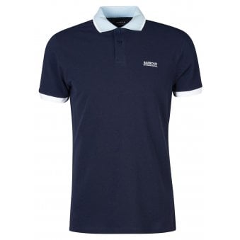 Barbour International Men's Night Sky Howall Polo Shirt.