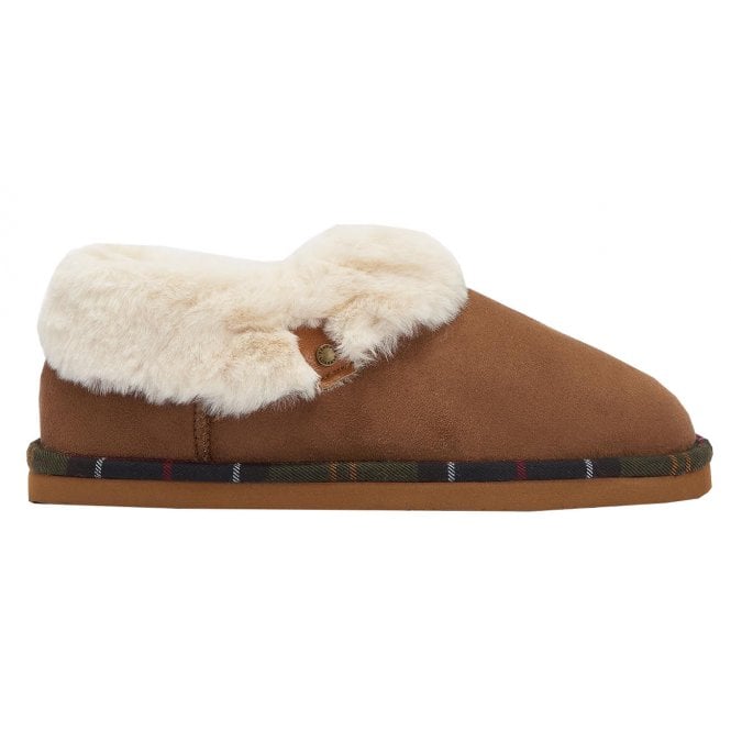 Barbour Women's Eloise Slipper In Camel