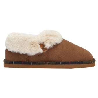 Barbour Women's Eloise Slipper In Camel