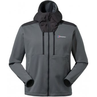 Berghaus Men's Black & Grey Reacon Hooded Jacket