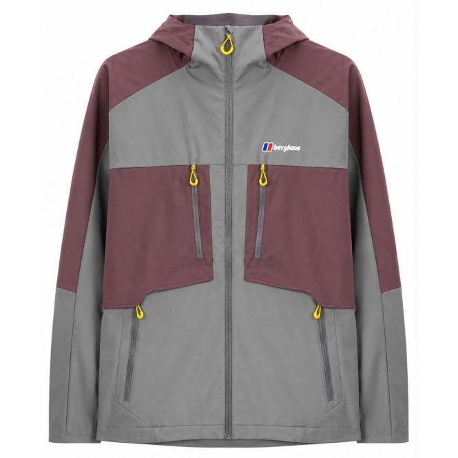 Berghaus Men's Grey/pruple water repellent Vantashell Jacket