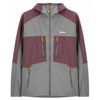 Berghaus Men's Grey/pruple water repellent Vantashell Jacket
