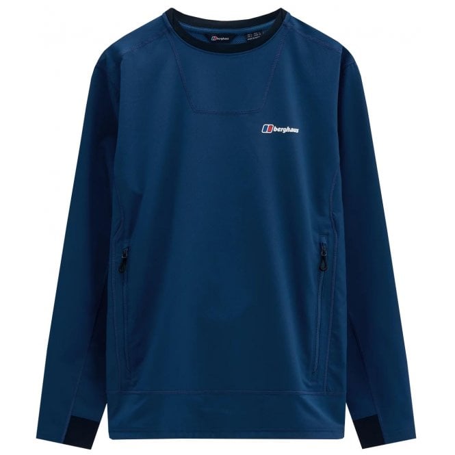 Berghaus Men's Navy Greenbank Crew Neck Sweater