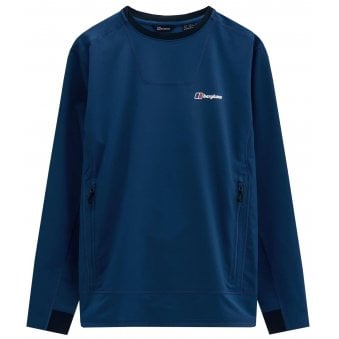 Berghaus Men's Navy Greenbank Crew Neck Sweater