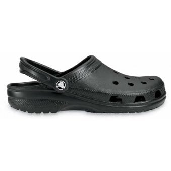 Unisex Black Classic Clog Crocs