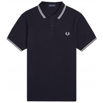 Fred Perry Men's Navy Polo Shirt