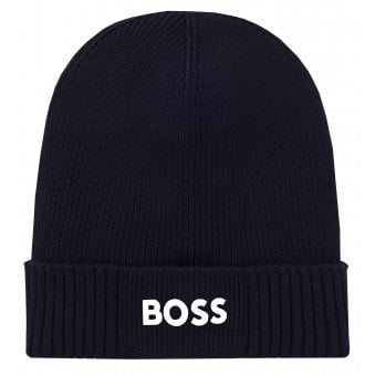 Hugo Boss Men's Navy Asic Hat