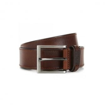 Hugo Boss Men's Senol Meduim Brown Belt 