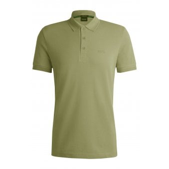 Hugo Boss Beige/ Khaki Paddy Polo Shirt