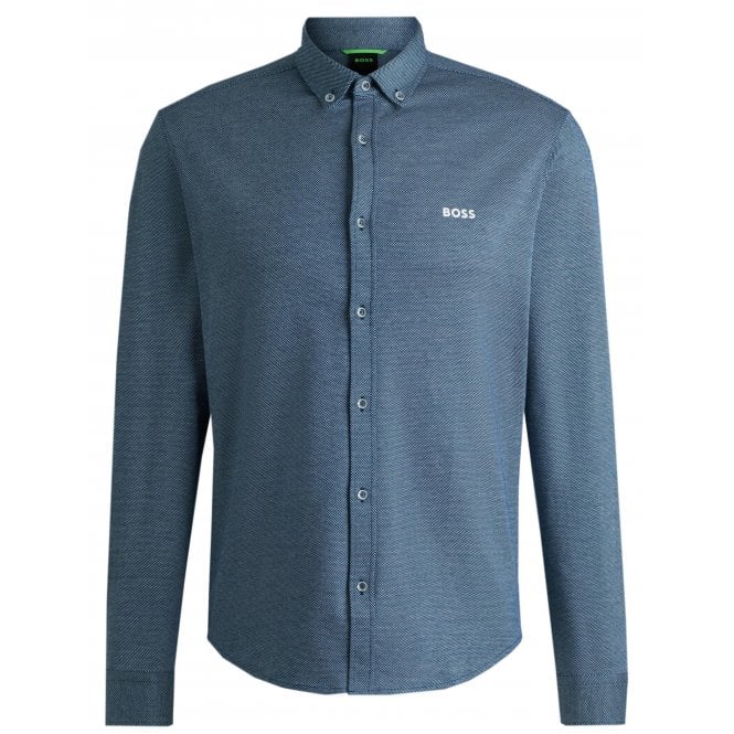 Hugo Boss Athleisure Hugo Boss Blue Motion Long Sleeved Shirt