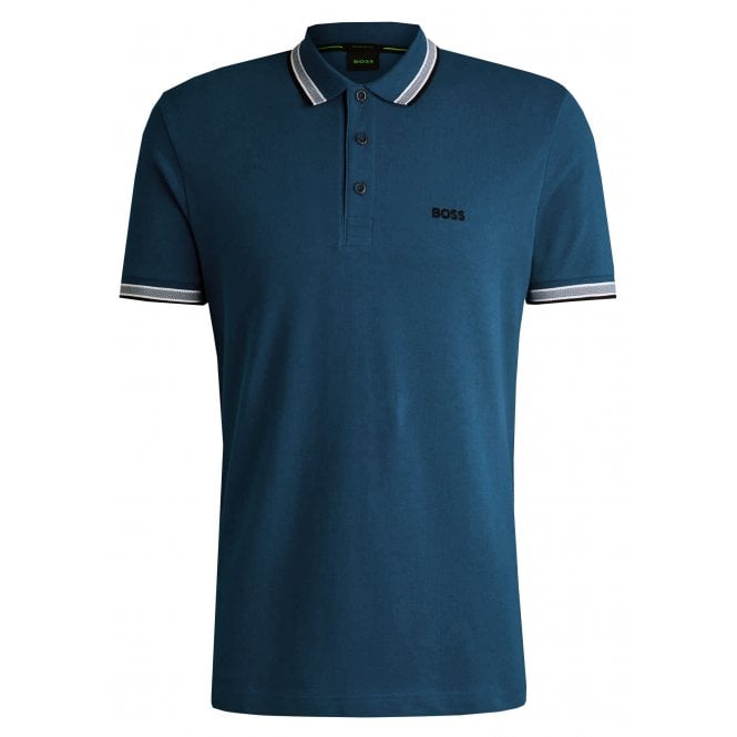 Hugo Boss Athleisure Hugo Boss Blue Paddy Polo Shirt