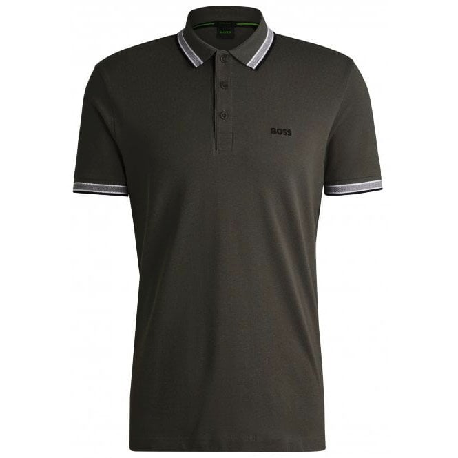 Hugo Boss Athleisure Hugo Boss Dark Grey Paddy Polo Shirt