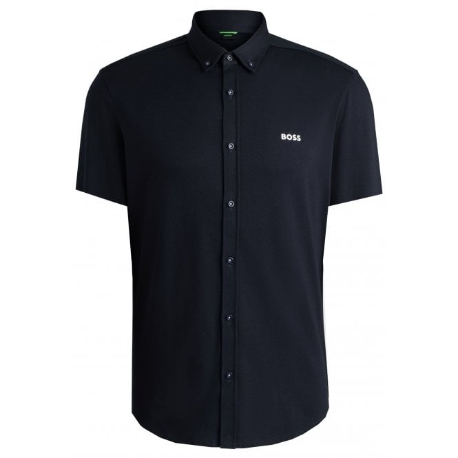 Hugo Boss Athleisure Hugo Boss Dark Navy Motion Short Sleeved Shirt