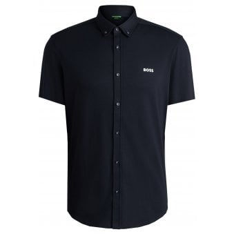 Hugo Boss Dark Navy Motion Short Sleeved Shirt