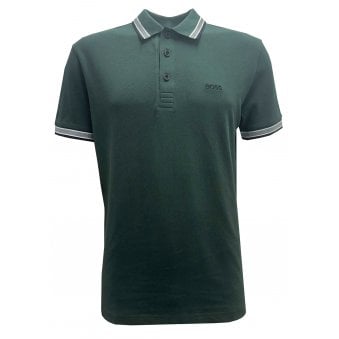 Hugo Boss Green Paddy Polo Shirt