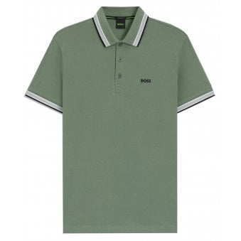 Hugo Boss Green Paddy Polo Shirt