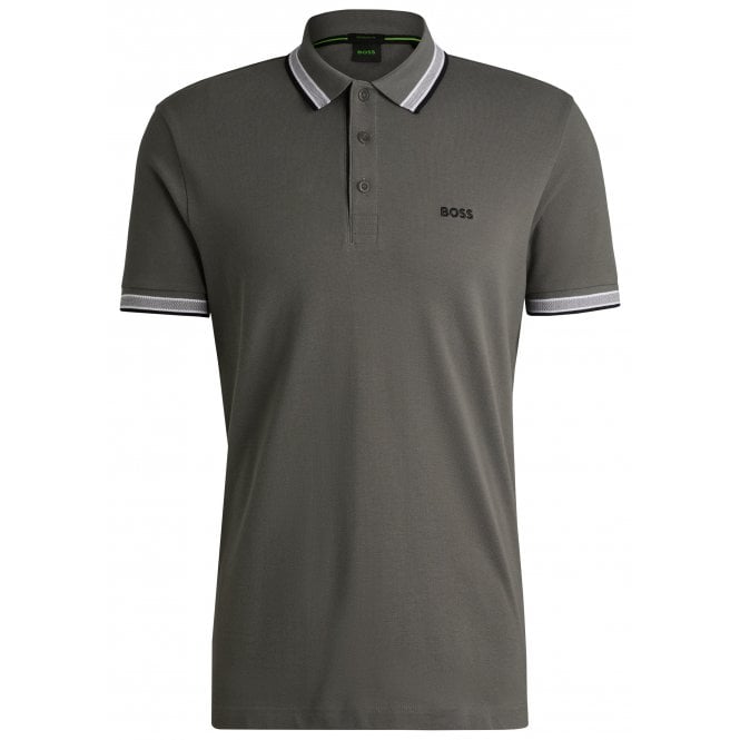 Hugo Boss Athleisure Hugo Boss Grey Paddy Polo Shirt