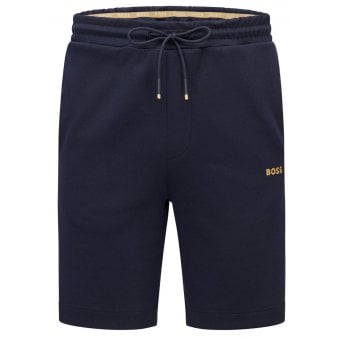 Hugo Boss Headlo Navy/ Gold Shorts.