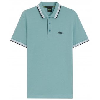 Hugo Boss Light Blue Paddy Polo Shirt