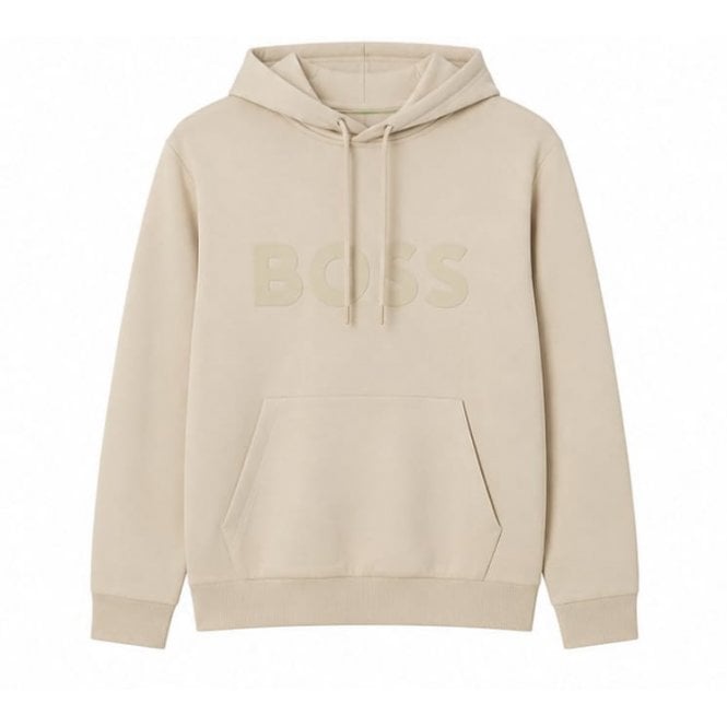 Hugo Boss Athleisure Hugo Boss Men's Beige Soody Hooded Sweatshirt