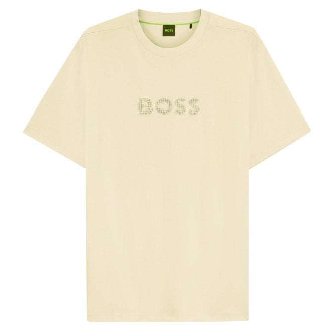 Hugo Boss Athleisure Hugo Boss Men's Beige Terrace Logo T-shirt