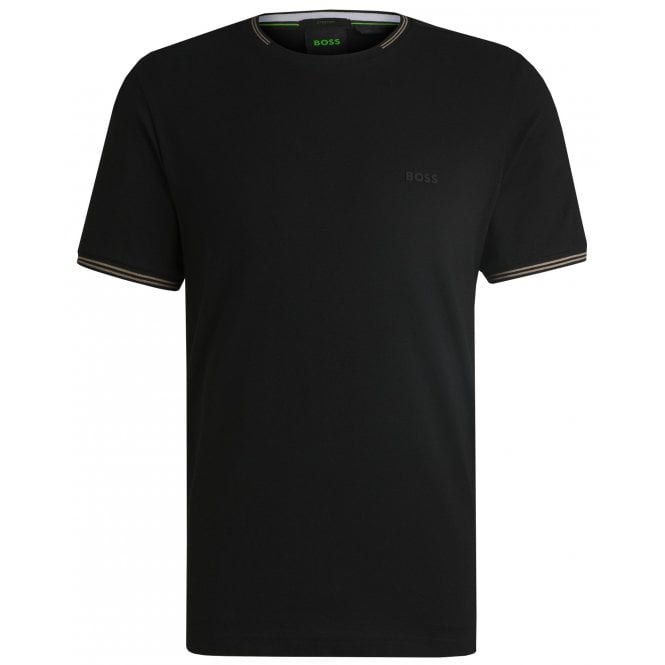 Hugo Boss Athleisure Hugo Boss Men's Black Regular Fit Taul T-shirt.