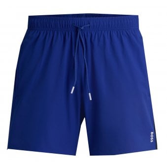 Hugo Boss Men's Blue Iconic Swim Shorts