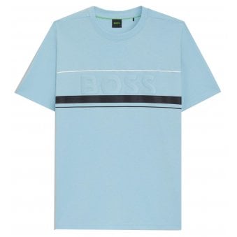 Hugo Boss Men's Blue Iconic T-shirt