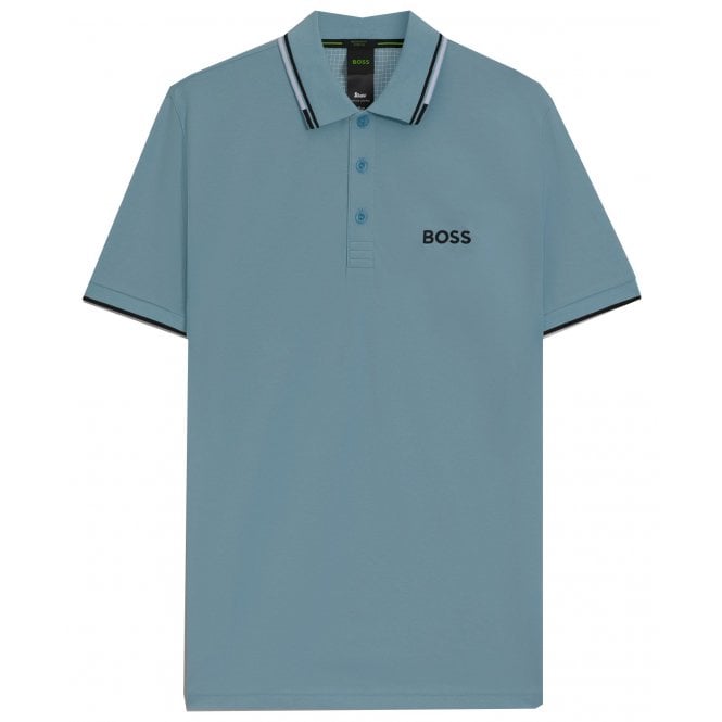 Hugo Boss Athleisure Hugo Boss Men's Blue Paddy Pro Polo Shirt