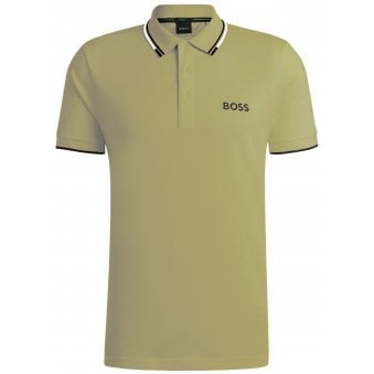 Hugo Boss Men's Khaki Paddy Pro Polo Shirt
