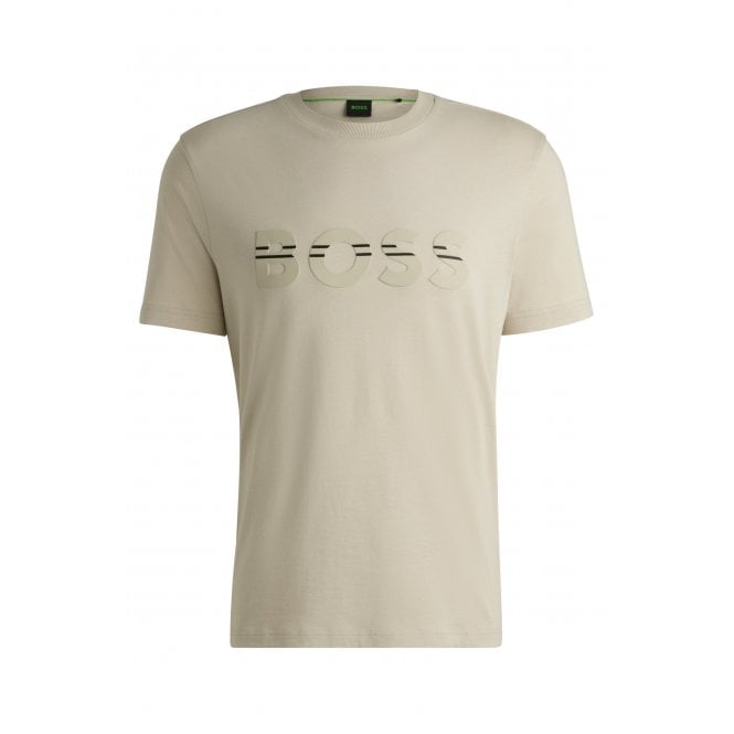 Hugo Boss Athleisure Hugo Boss Men's Light Beige T-Shirt