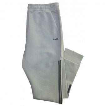 Hugo Boss Men's Light Grey Jogging Bottoms