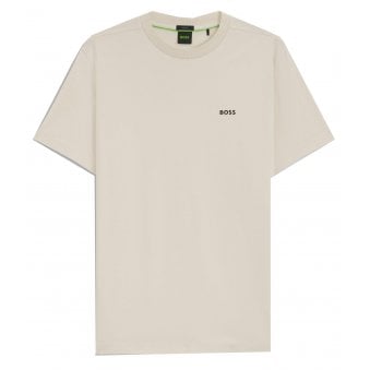 Hugo Boss Men's Natural Regular Fit T-shirt.